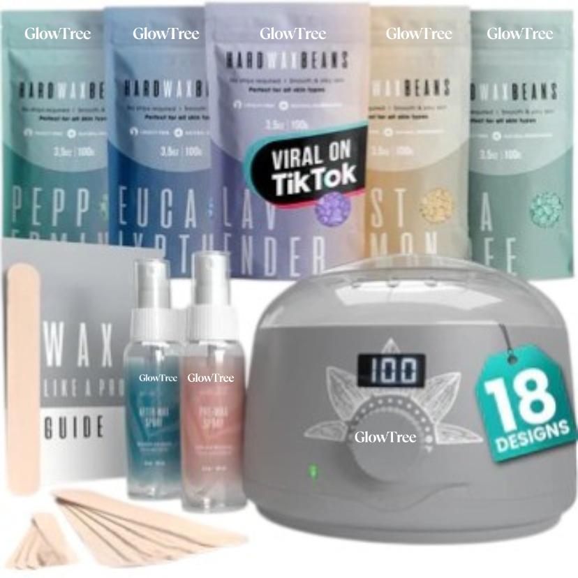 Professional Hard Wax Kit for At-Home Hair Removal