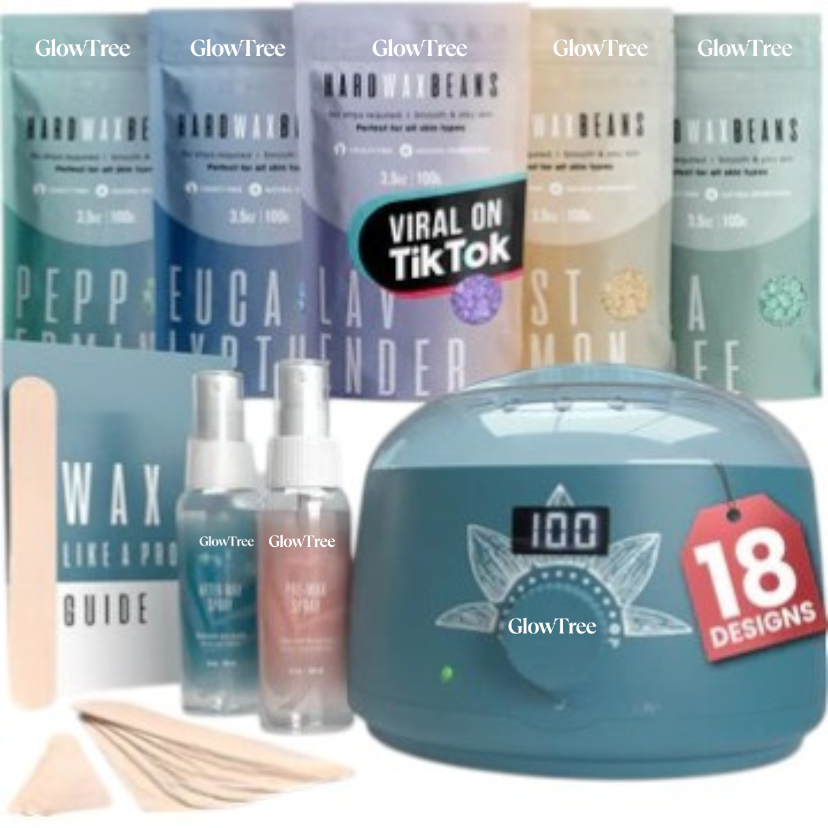 Professional Hard Wax Kit for At-Home Hair Removal