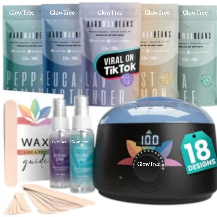 Professional Hard Wax Kit for At-Home Hair Removal