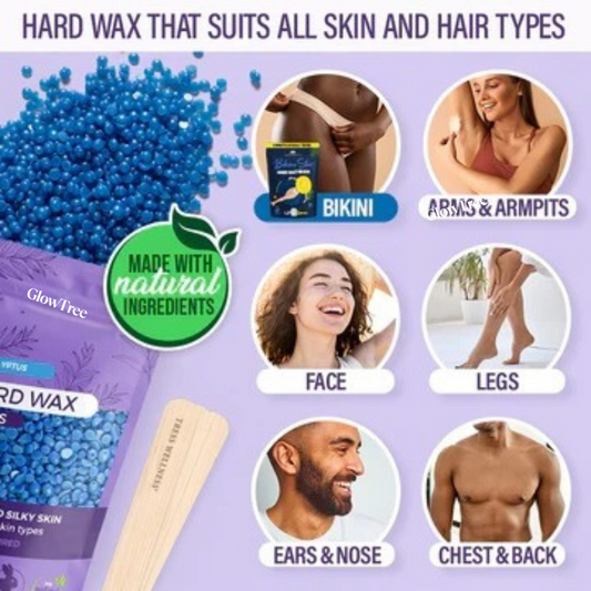 GlowTree Waxing Kit - Super Saver All-in-One Bundle