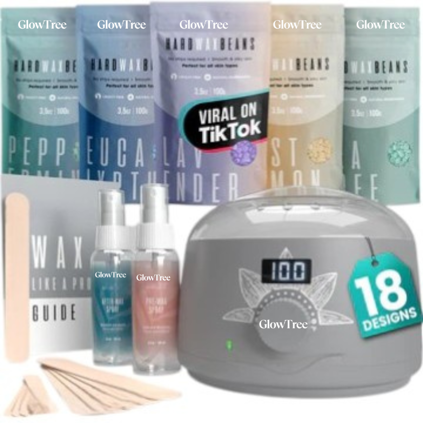 Professional Hard Wax Kit for At-Home Hair Removal